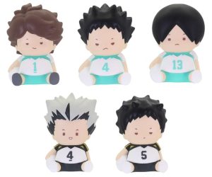 ちゃぴちゃぴ ハイキュー!! 青葉城西・烏谷学園 ソフビフィギュア 楽天市場で予約開始!